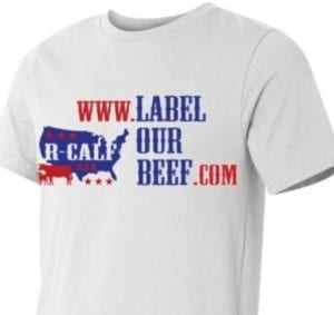 Label Our Beef Tee